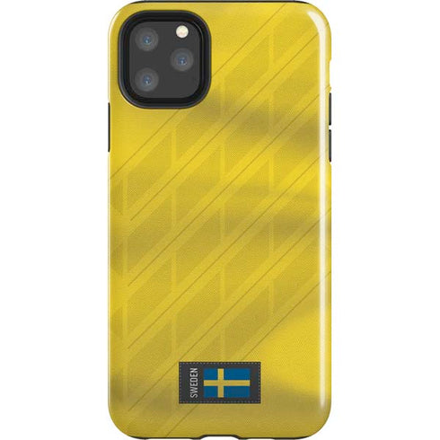 Sweden Soccer Flag iPhone Cases